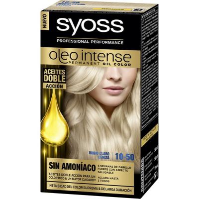 Syoss Tinte Oi 10-50 Rub Clar Ceniz