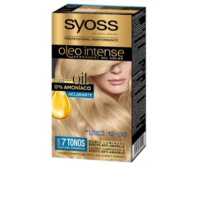 OLIO INTENSE tinte sin amoniaco #12.0-aclarante extremo 5 pz