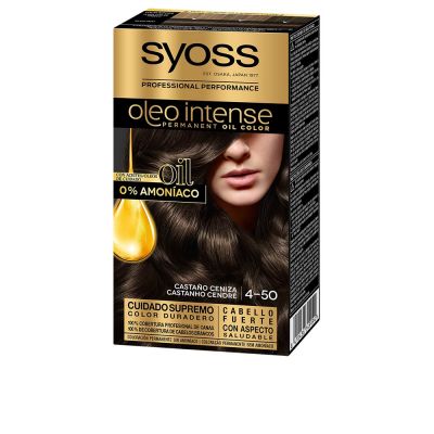 OLIO INTENSE tinte sin amoniaco #4.50-castaño ceniza 5 pz
