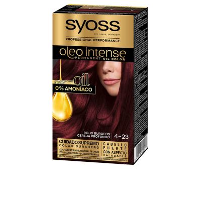 OLIO INTENSE tinte sin amoniaco #4.23-rojo burdeos 5 pz