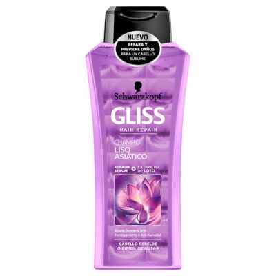 Gliss Liso Asiatico Champú 370 Ml