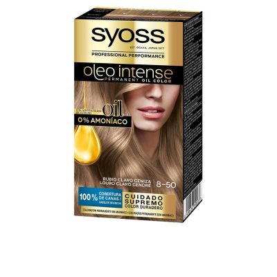OLIO INTENSE tinte sin amoniaco #8.50-rubio ceniza 5 pz