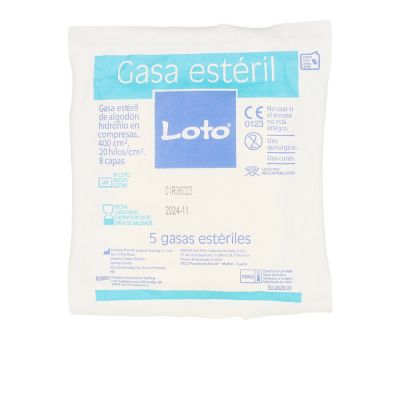 LOTO gaze hydrophile douce 100% coton 90 unités