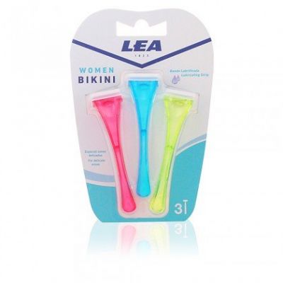 LEA WOMAN BIKINI disposable razor LOT 3 pcs