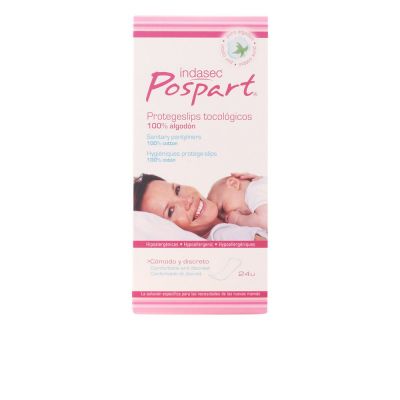 POSPART protegeslips tocológico 100% algodón 24 uds