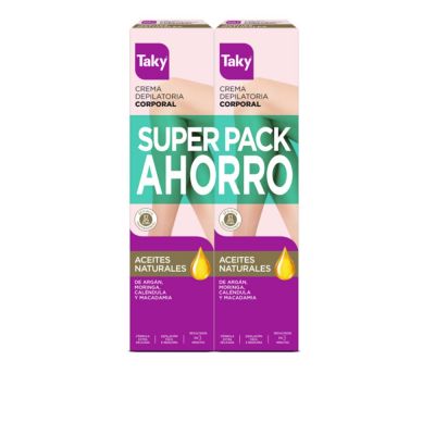 ACEITES NATURALES CREMA DEPILATORIA lote 2 x 200 ml