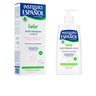 INSTITUTO ESPAÃ‘OL BEBE LOCION CORPORAL HIDRATANTE RECIEN NACIDO PIEL SENSIBLE SIN ALERGENOS 300ML