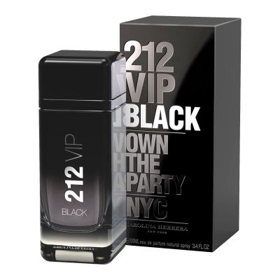 212 Vip Black Eau De Parfum Natural Spray 100 Ml