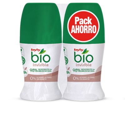 Bio Natural 0% Invisible Deo Roll-On Lote 2 Pz