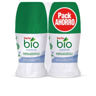 Bio Natural 0% Control Deo Roll-On Lote 2 Pz
