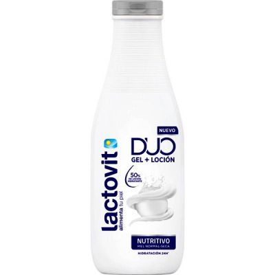 Lactovit Duo Nutritivo Gel + Loción 600 Ml