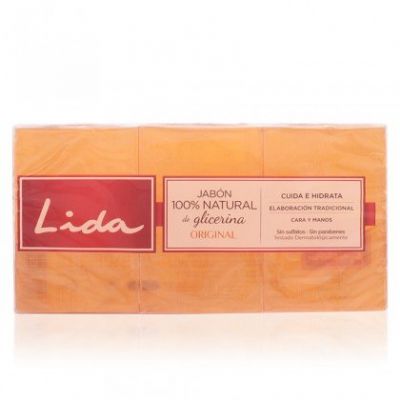 JABON NATURAL LOTE 3 PZ