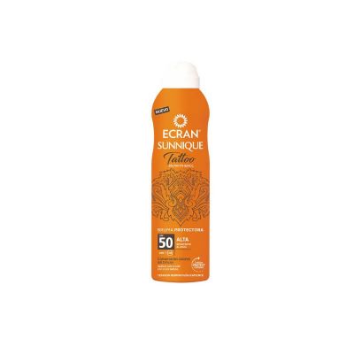 Ecran Sunnique Tattoo Bruma Protectora Spf50 250 Ml