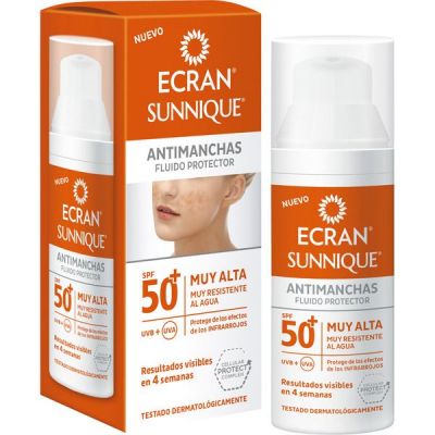 Ecran Sunnique Facial Anti-Stain Spf50+ 50 Ml