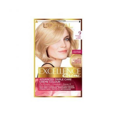 Colouring Excellence Crème Triple Protection 9 Light Blonde L'Oreal Paris