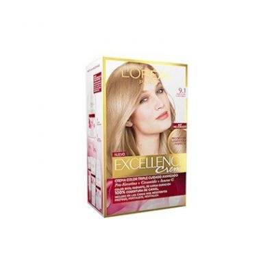 Colouring Excellence Crème Triple Protection 9.1 Light Ash Blonde L'Oreal Paris