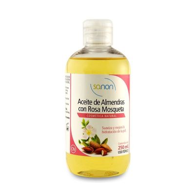 Sanon Aceite De Almendras Con Rosa Mosqueta 250Ml