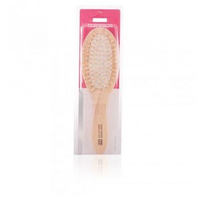 Cuscino spazzola di capelli setole e legno di rovere corpo Legno 1 Pz