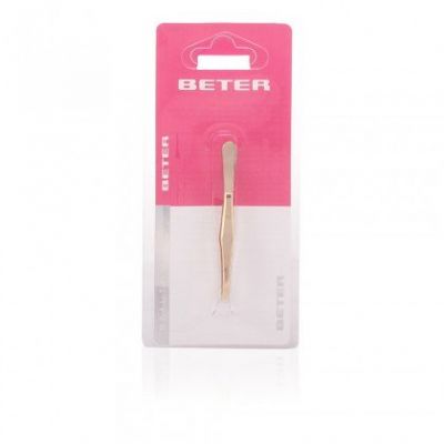 PINZETTE mit gerader Spitze golden 1 Stk