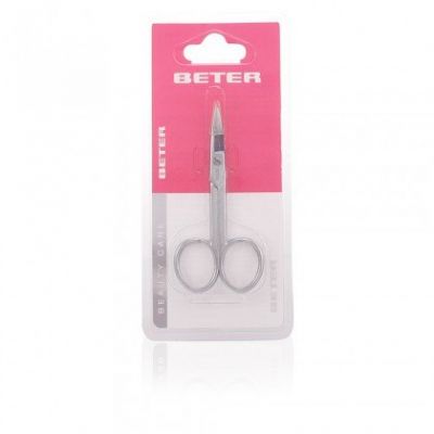 NAIL SCISSORS manicure curved chrome plated 1 pc