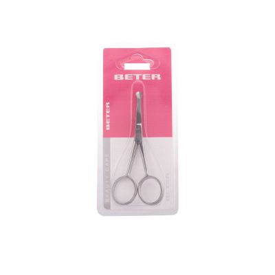 Edelstahl-Schere mit gerader, stumpfer Spitze, 10,4 cm, 1 Stk