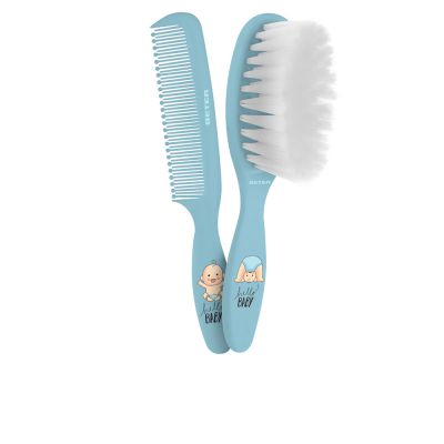 Cepillo&Peine Bebe Azul Lote 2 Pz