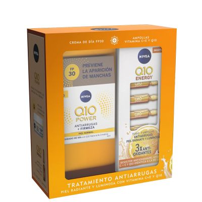 Nivea Pack Q10 Fp30+Amp Vitamina C
