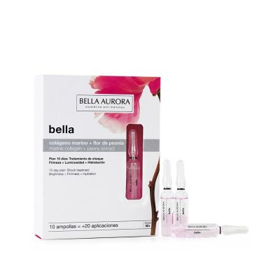 Bella Colágeno Marino + Flor Peonía Ampollas 10X2 Ml