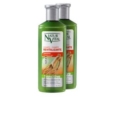 Champú Sensitive Revitalizante Lote 2 Pz