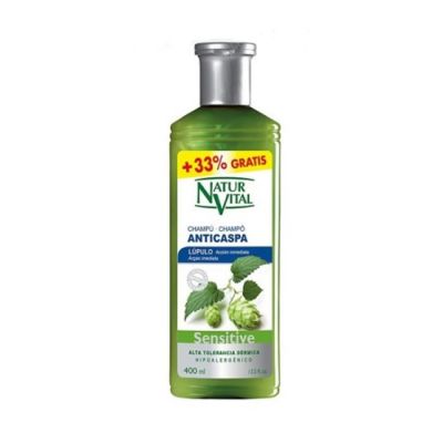 Champú Sensitive Anticaspa 300 + 100 Ml
