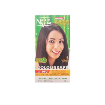 Coloursafe Tinte Permanente #4-Castaño 150 Ml