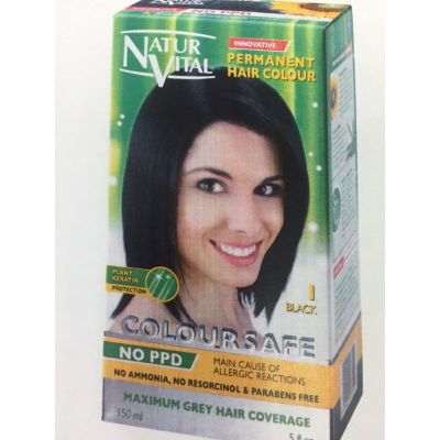 Coloursafe Tinte Permanente #1-Negro 150 Ml