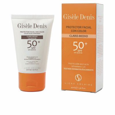 FACIAL PROTECTOR with color SPF 50+ #light-medium