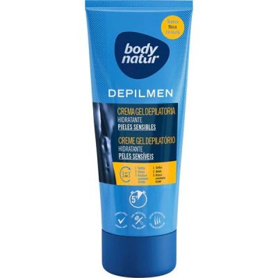 Body Natur Men Crema Depilatoria Corporal Pieles Sensibles 200Ml