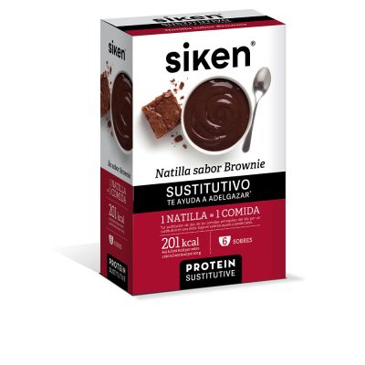 SIKEN sustitutivo natilla brownie 6 sobres