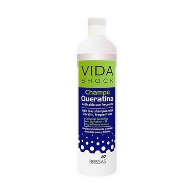 Vida Shock Anticaída Champú Queratina Uso Frequente 500 Ml