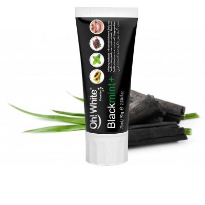 BLACKMINT+ dentifrice blanchissant au charbon 75 ml