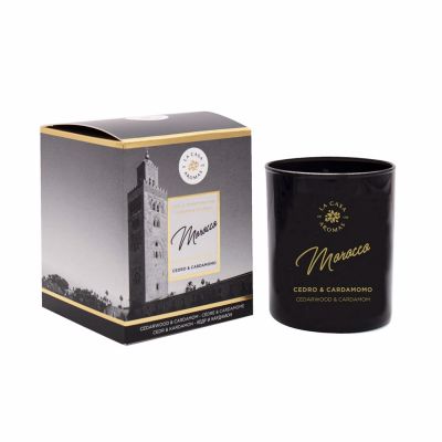 BOUGIE PARFUMÉE édition Maroc #cèdre & cardamome 140 gr