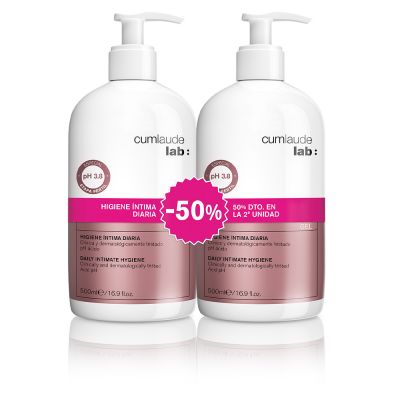 HYGIÈNE INTIME QUOTIDIENNE lot de 2 x 500 ml