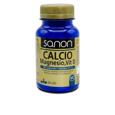 SANON calcio,magnesio, vit D 100 comprimidos de 1 gr