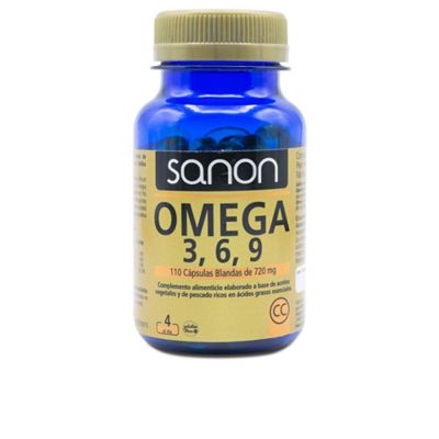 SANON omega 3,6,9 110 cápsulas blandas de 720 mg