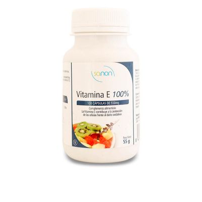 SANON vitamina E 100% 100 cápsulas de 550 mg