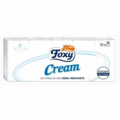 FOXY PAÑUELOS 10X9U CREAM