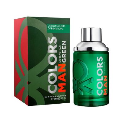 Benetton Colors Man Green Edt 100Ml