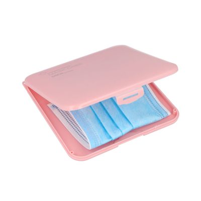 BOITE PORTE MASQUE #rose