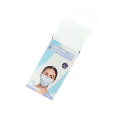Masque chirurgical IIR adulte FARMA fabriqué en Espagne #blanc