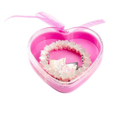 ACCESSORIOS EN CAJITA CON FORMA DE CORAZÓN lote 5 pz
