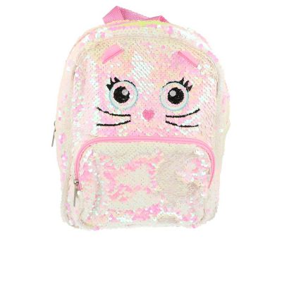 SAC À DOS SEQUIN chaton 1 pc