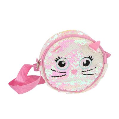 SAC À SEQUINS chaton 1 pc