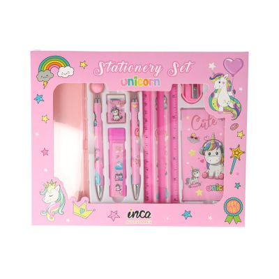 PAPETERIE LICORNE lot 9 pcs